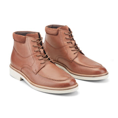 Rockport / Macklin Moc Toe Lace-Up Leather Boots