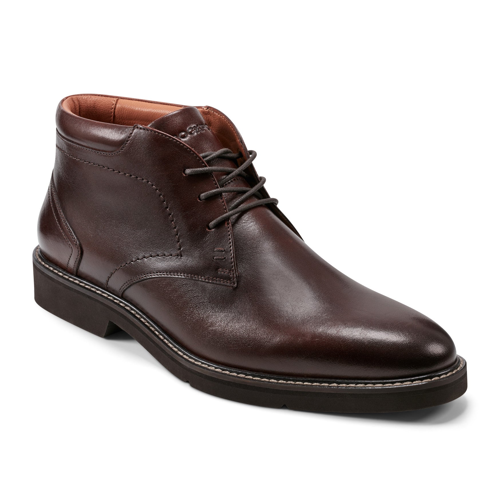 Rockport / Flynn Lace-up Almond Toe Casual Boots
