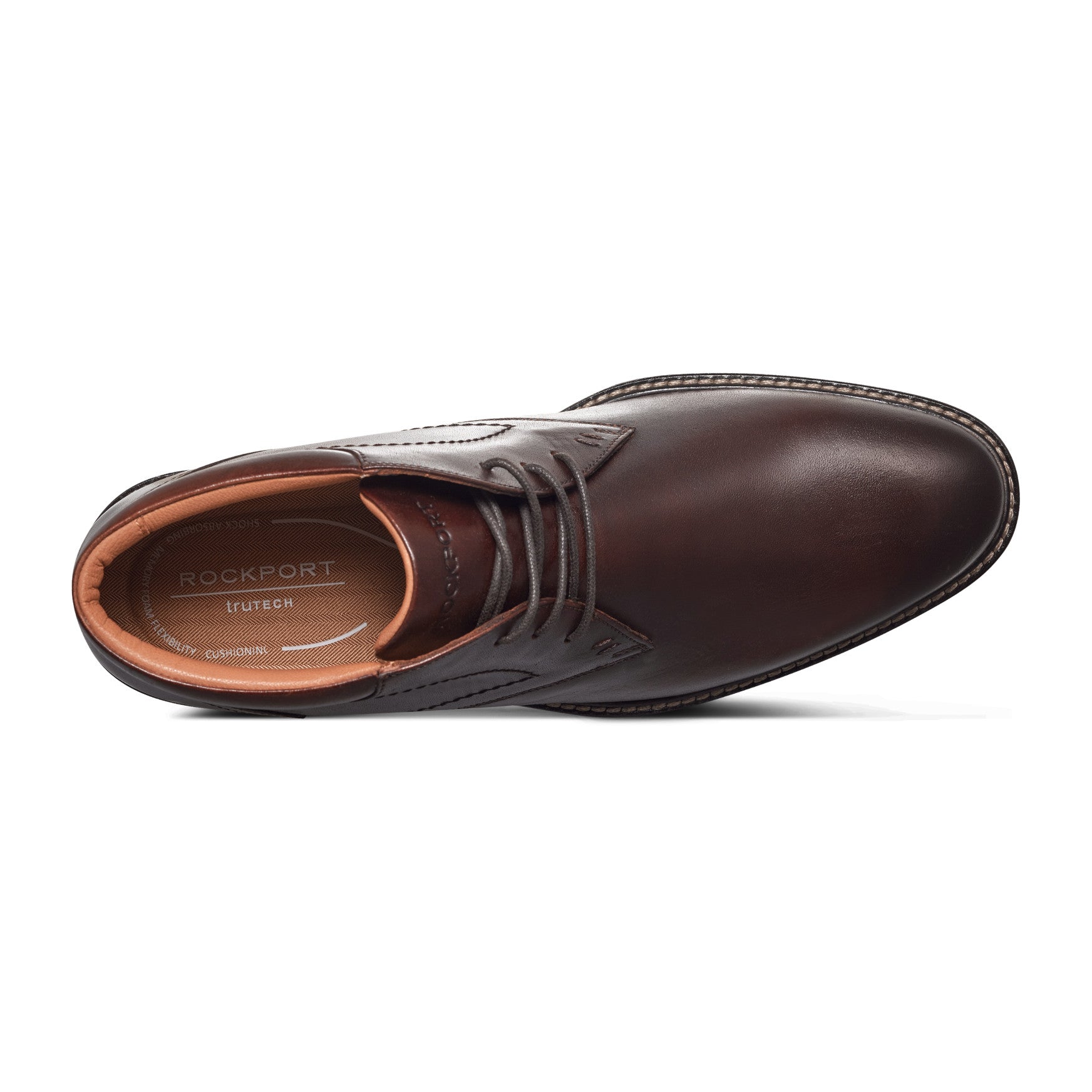 Rockport / Flynn Lace-up Almond Toe Casual Boots