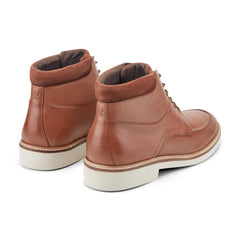 Rockport / Macklin Moc Toe Lace-Up Leather Boots