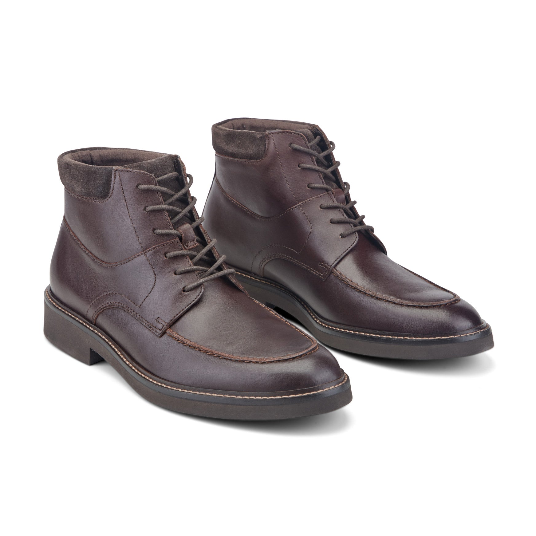 Rockport / Macklin Moc Toe Lace-Up Leather Boots