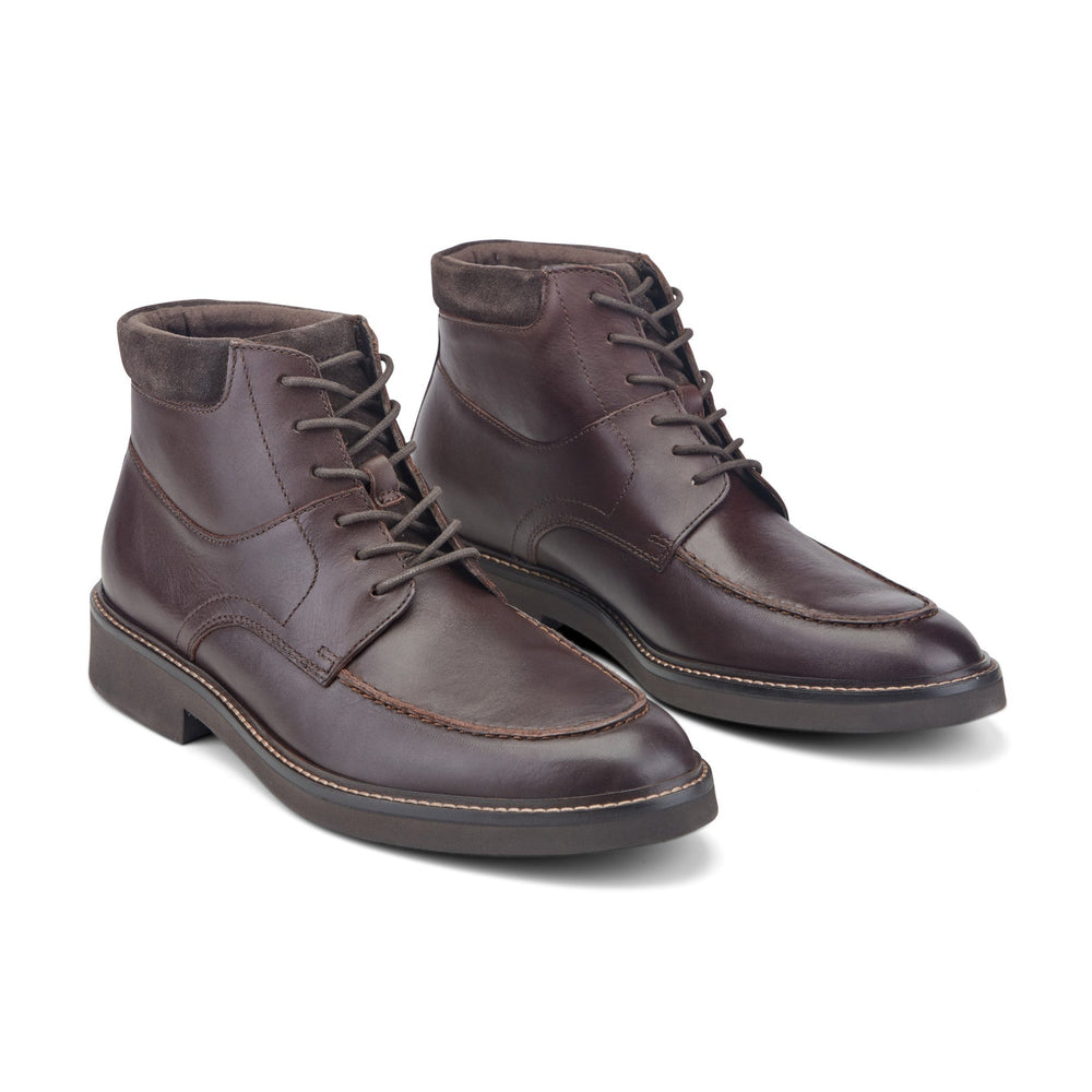 Rockport / Macklin Moc Toe Lace-Up Leather Boots