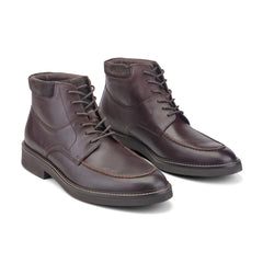 Rockport / Macklin Moc Toe Lace-Up Leather Boots