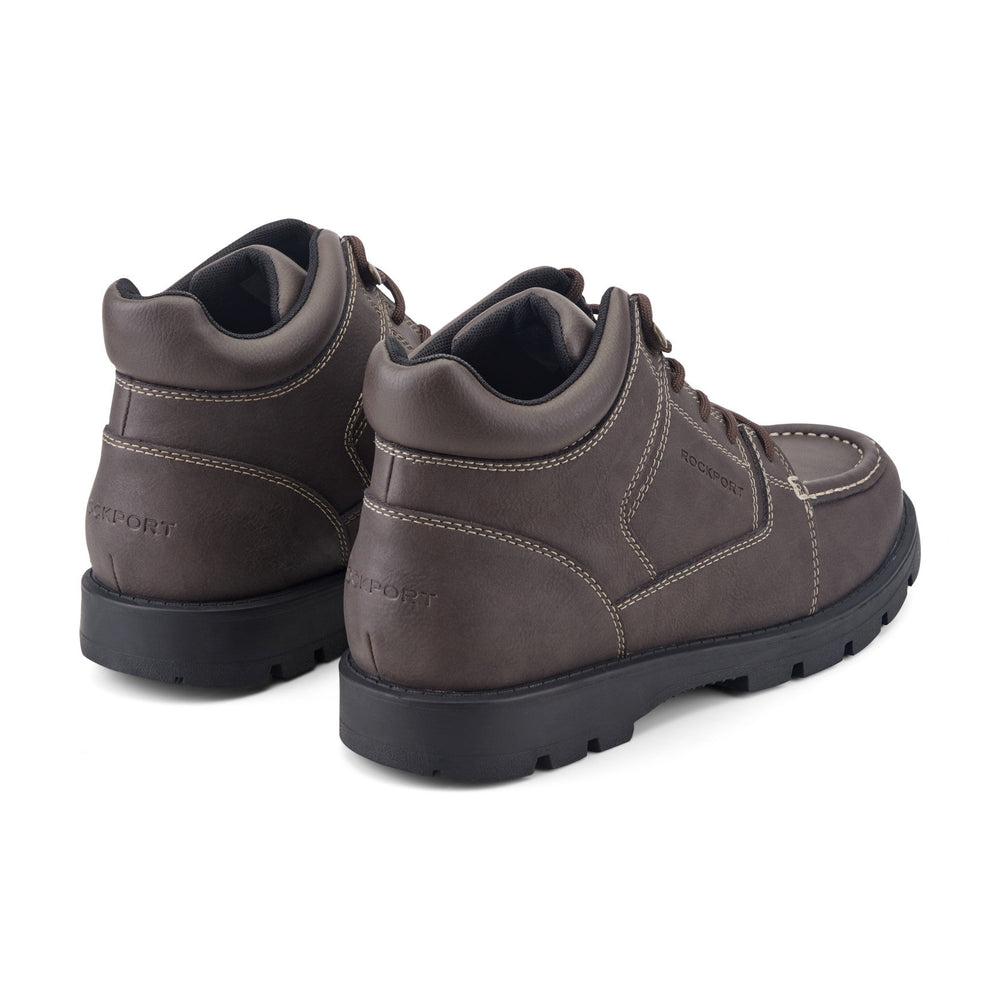 Rockport / Umber Waterproof Casual Moc Toe Trail Boots