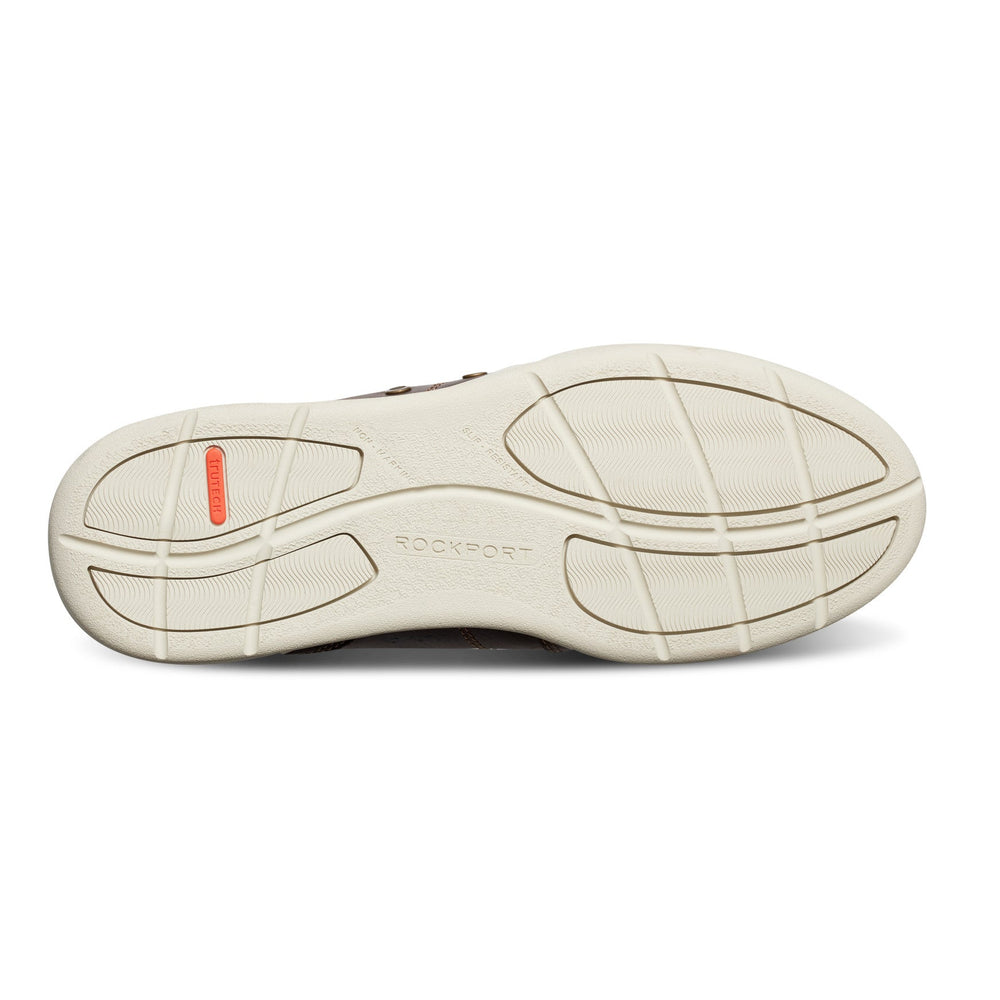 Rockport / Wentworth Round Toe Casual Flat Boat Shoe