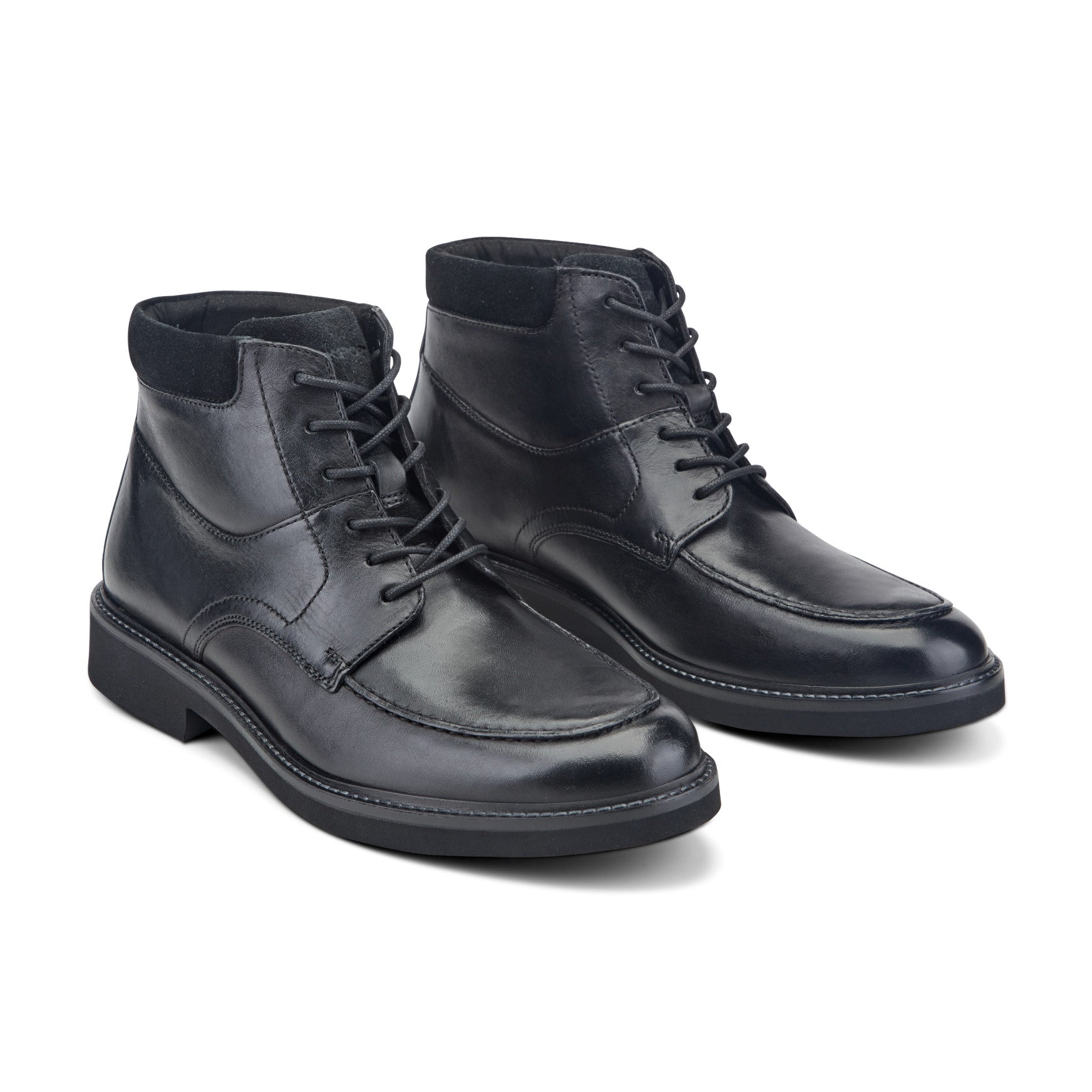 Rockport / Macklin Moc Toe Lace-Up Leather Boots