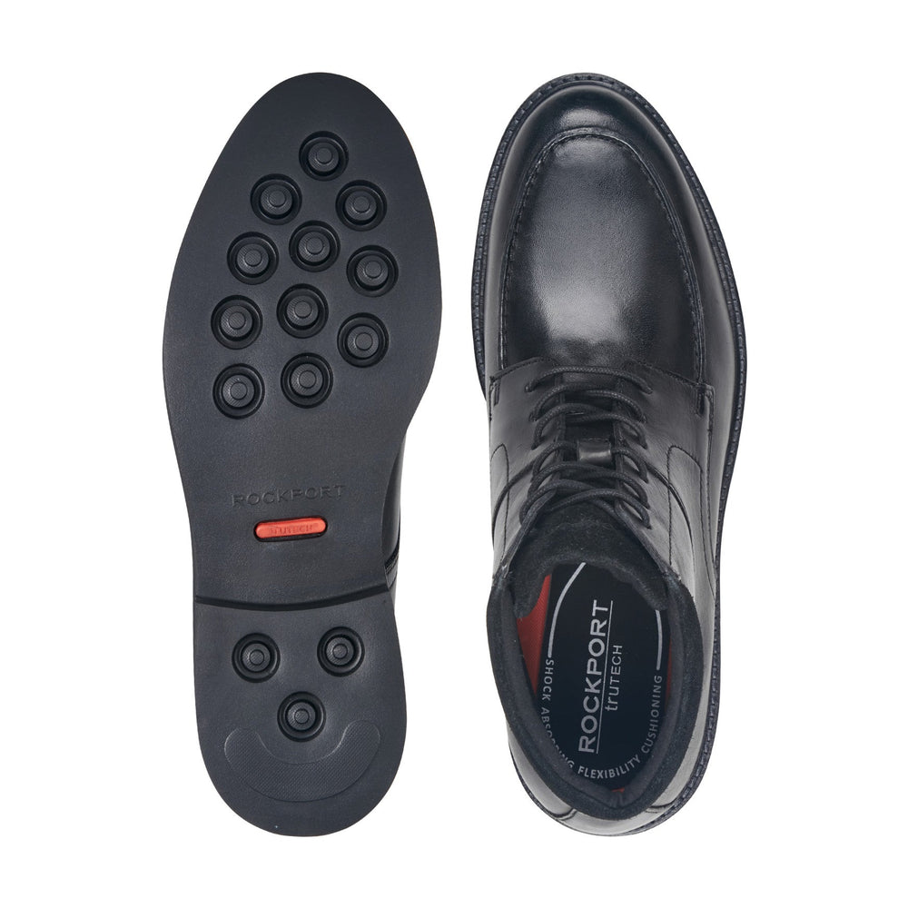 Rockport / Macklin Moc Toe Lace-Up Leather Boots