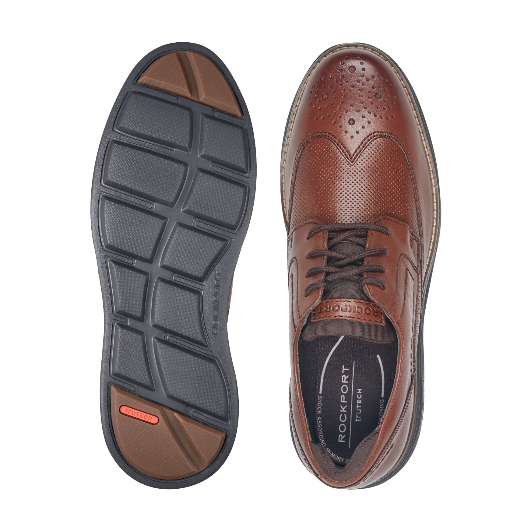 Rockport / Coltin Casual Lace-up Round Toe Shoes