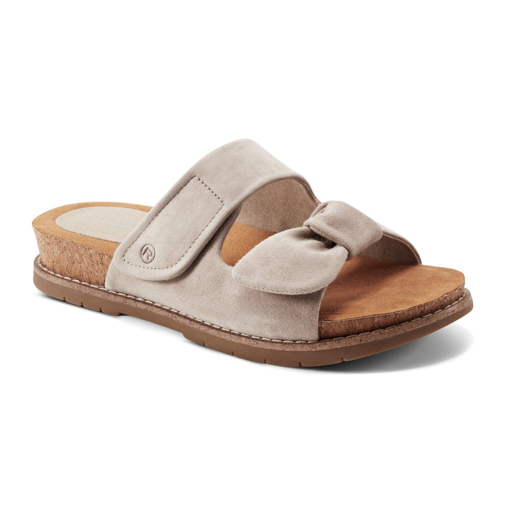 Rockport / Zova Slip-on Open Toe Flat Casual Sandals