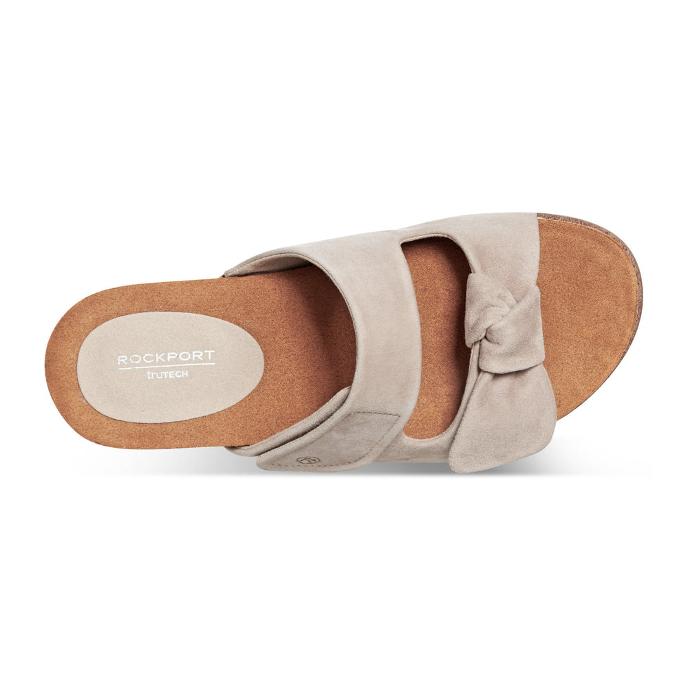 Rockport / Zova Slip-on Open Toe Flat Casual Sandals