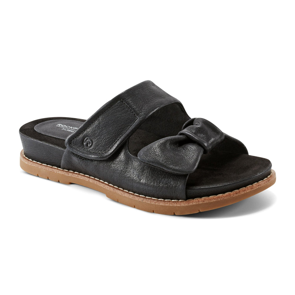 Rockport / Zova Slip-on Open Toe Flat Casual Sandals
