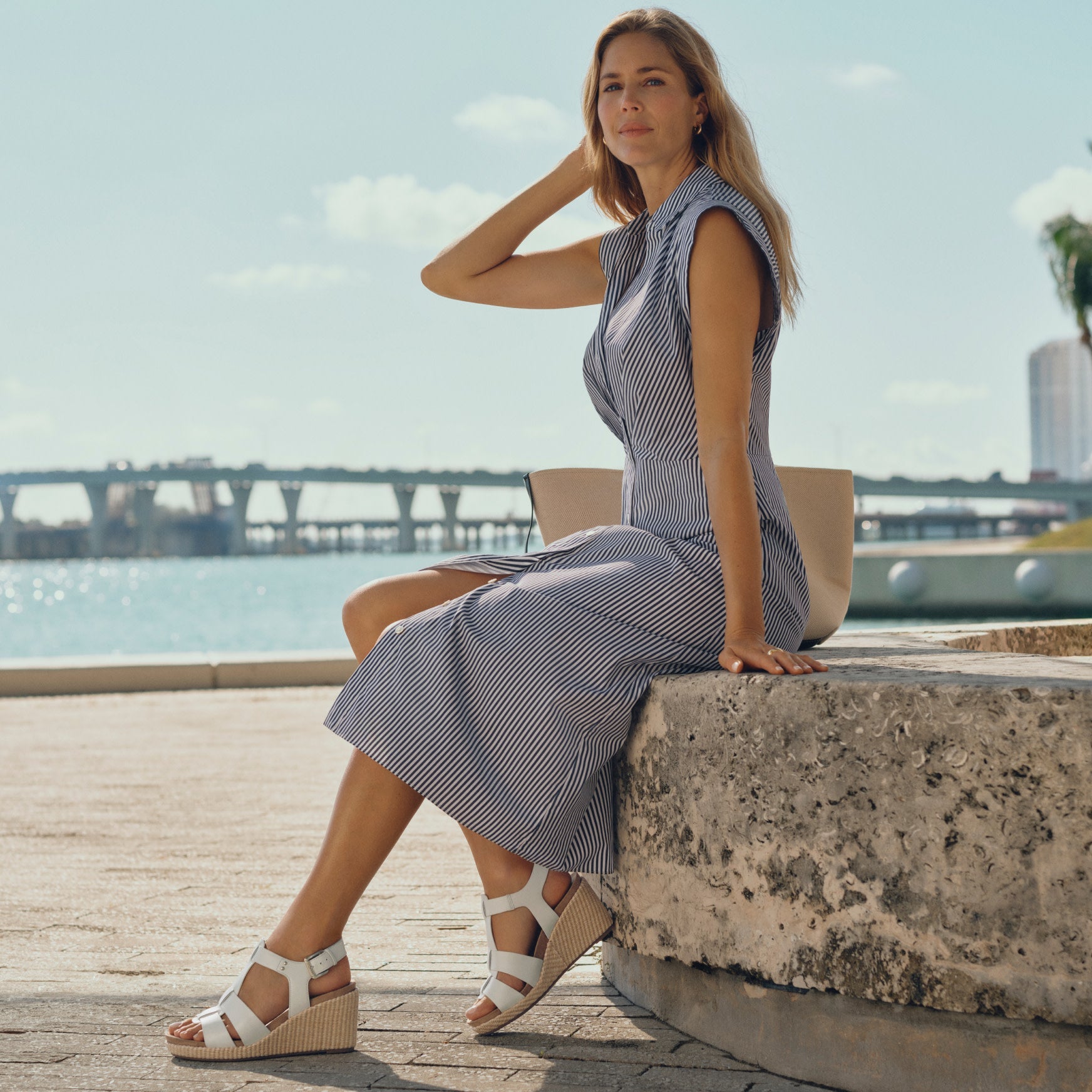 Rockport / Belle Casual Wedge Sandals