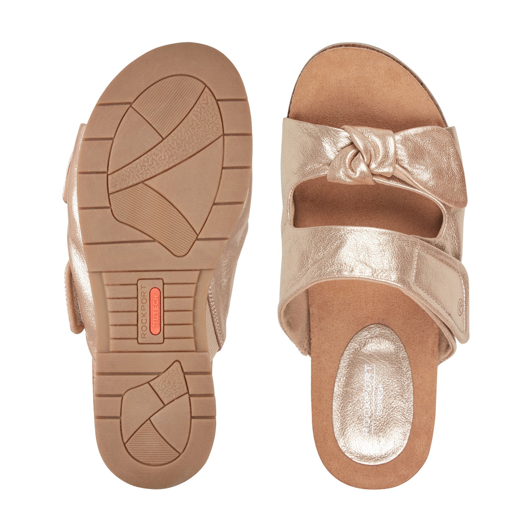 Rockport / Zova Slip-on Open Toe Flat Casual Sandals