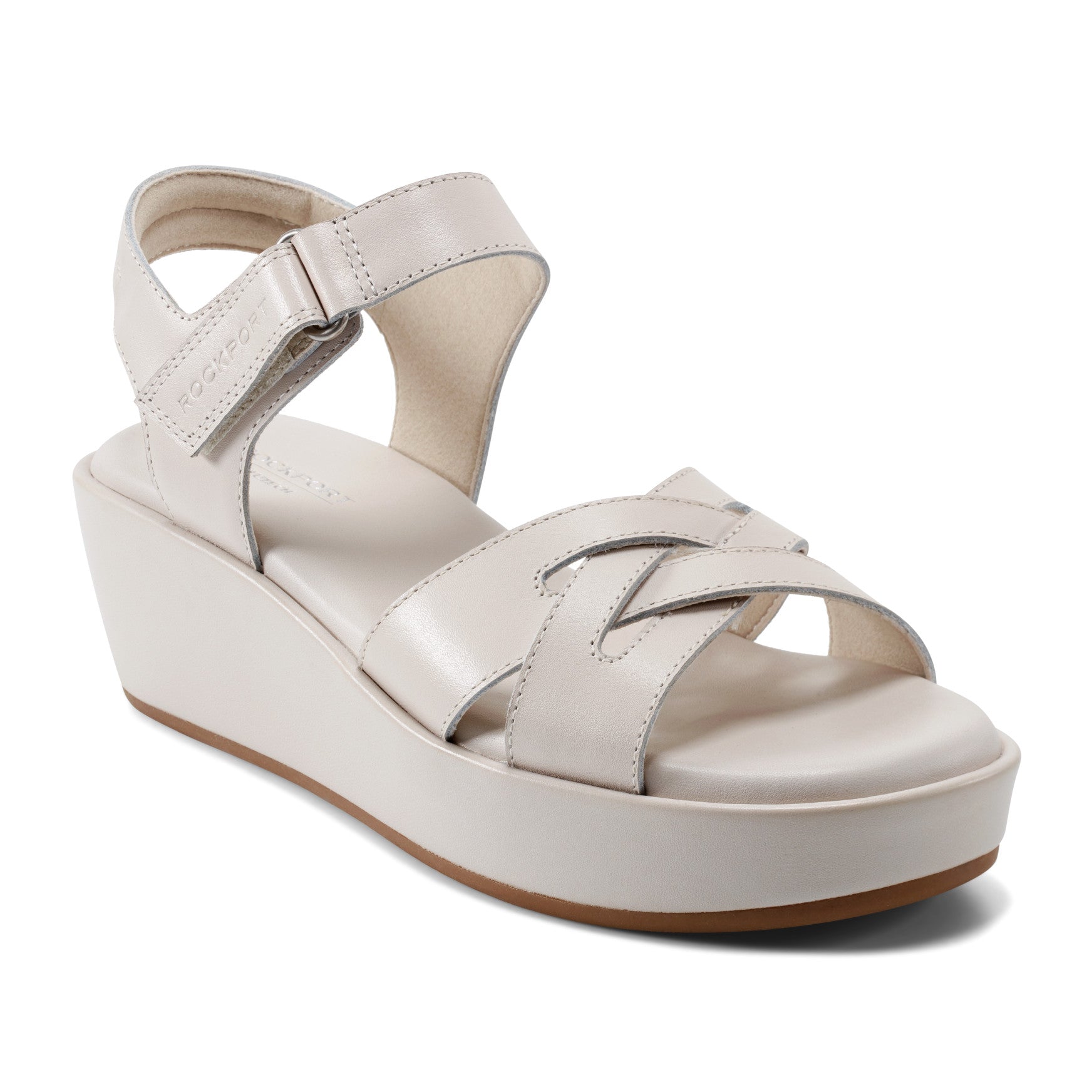 Rockport / Amira Strappy Open Toe Casual Wedge Sandals