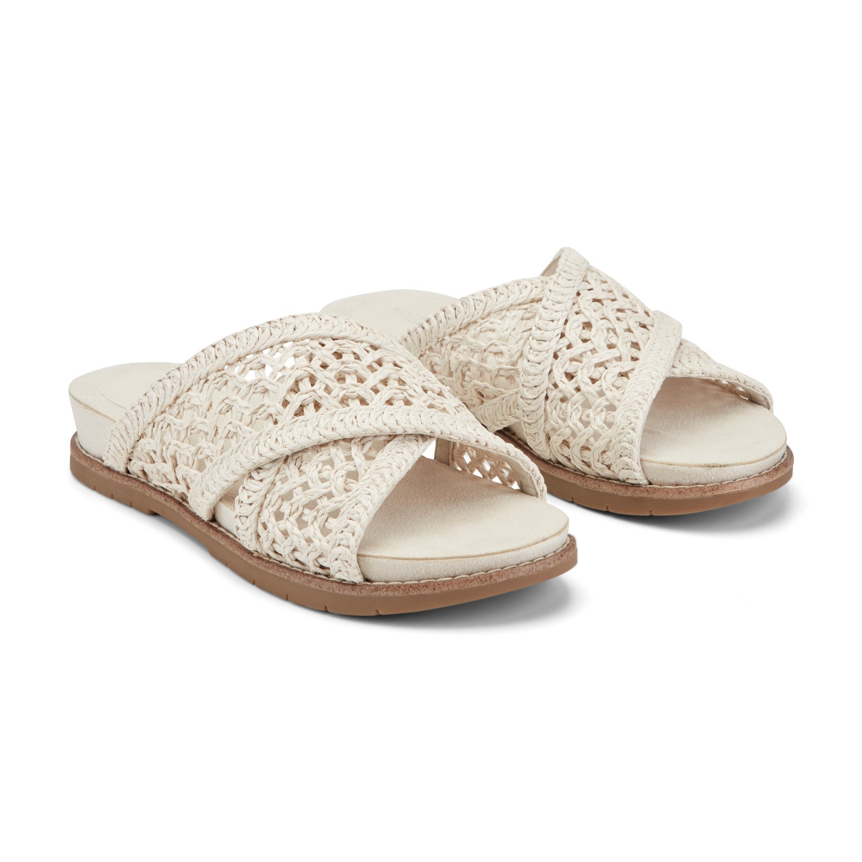 Rockport / Zora Open Toe Slip-on Flat Casual Sandals