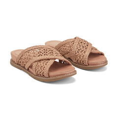 Rockport / Zora Open Toe Slip-on Flat Casual Sandals