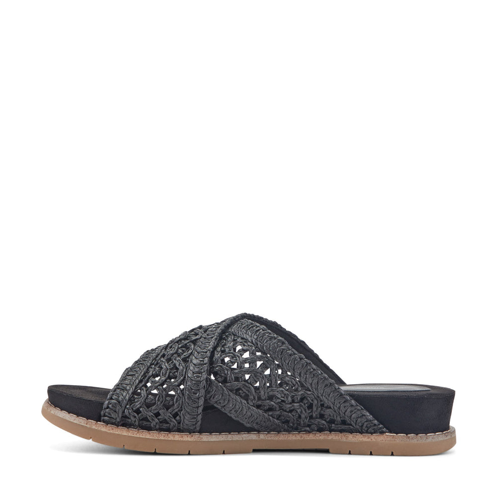Rockport / Zora Open Toe Slip-on Flat Casual Sandals