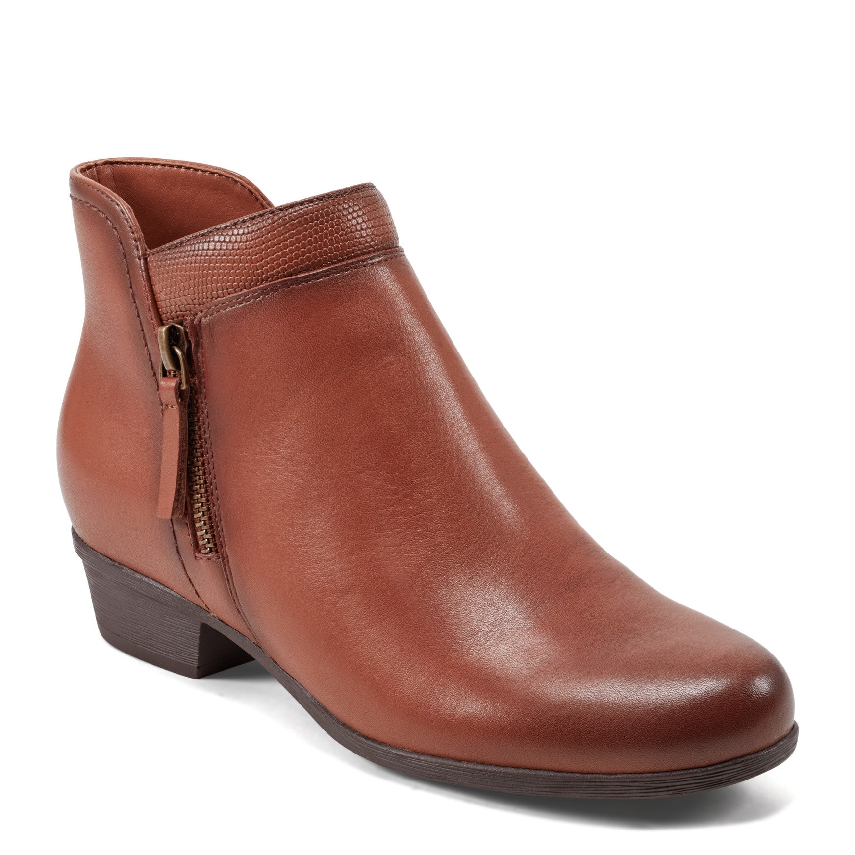Rockport / Carly Side Zip Casual Ankle Booties