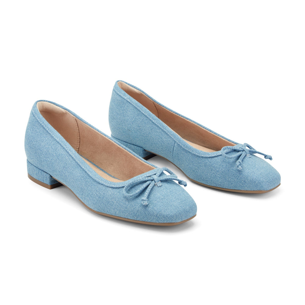 Rockport / Sadie Square Toe Slip-on Ballet Dress Flats